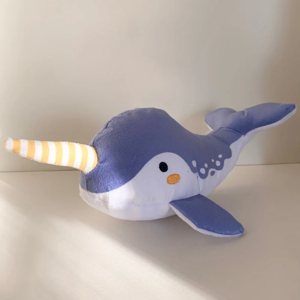 NWOT Narwhal Plush squeaky Toy